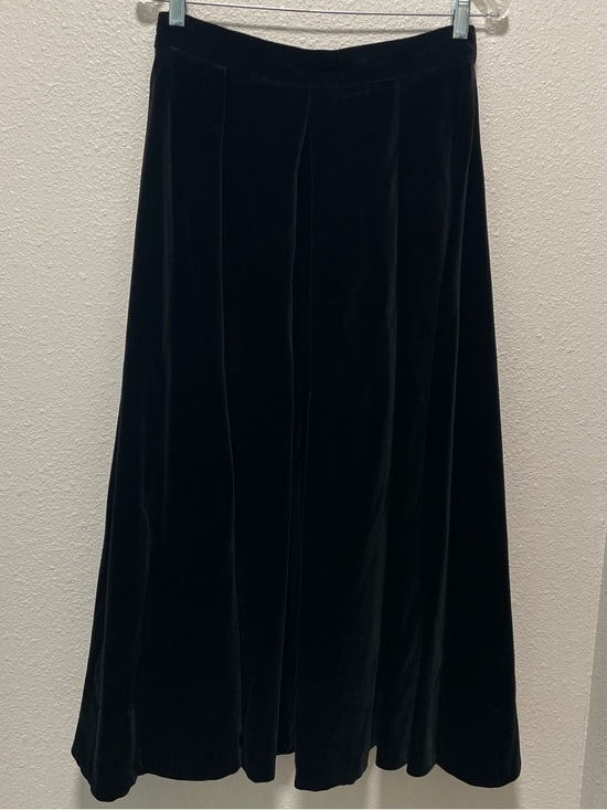 Laura Ashley Dresses & Skirts - LAURA ASHLEY Vintage Black Velvet Victorian Edwardian Steampunk